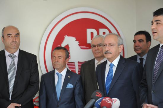 DP genel başkanından Kılıçdaroğlu na ziyaret